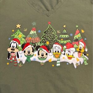 Ava & Viv custom Disney Christmas Tshirt